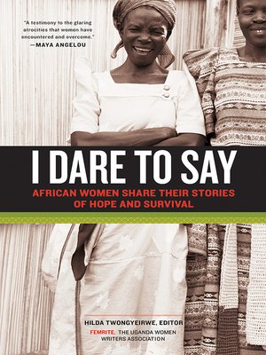 cover image of I Dare to Say